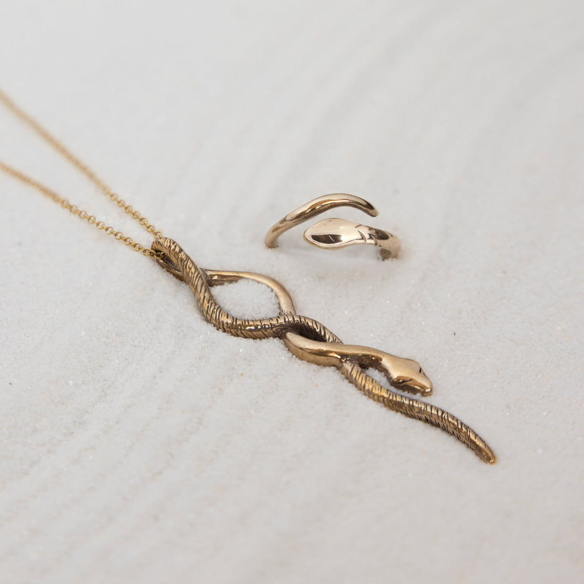 The Serpent Gift Set | Bronze