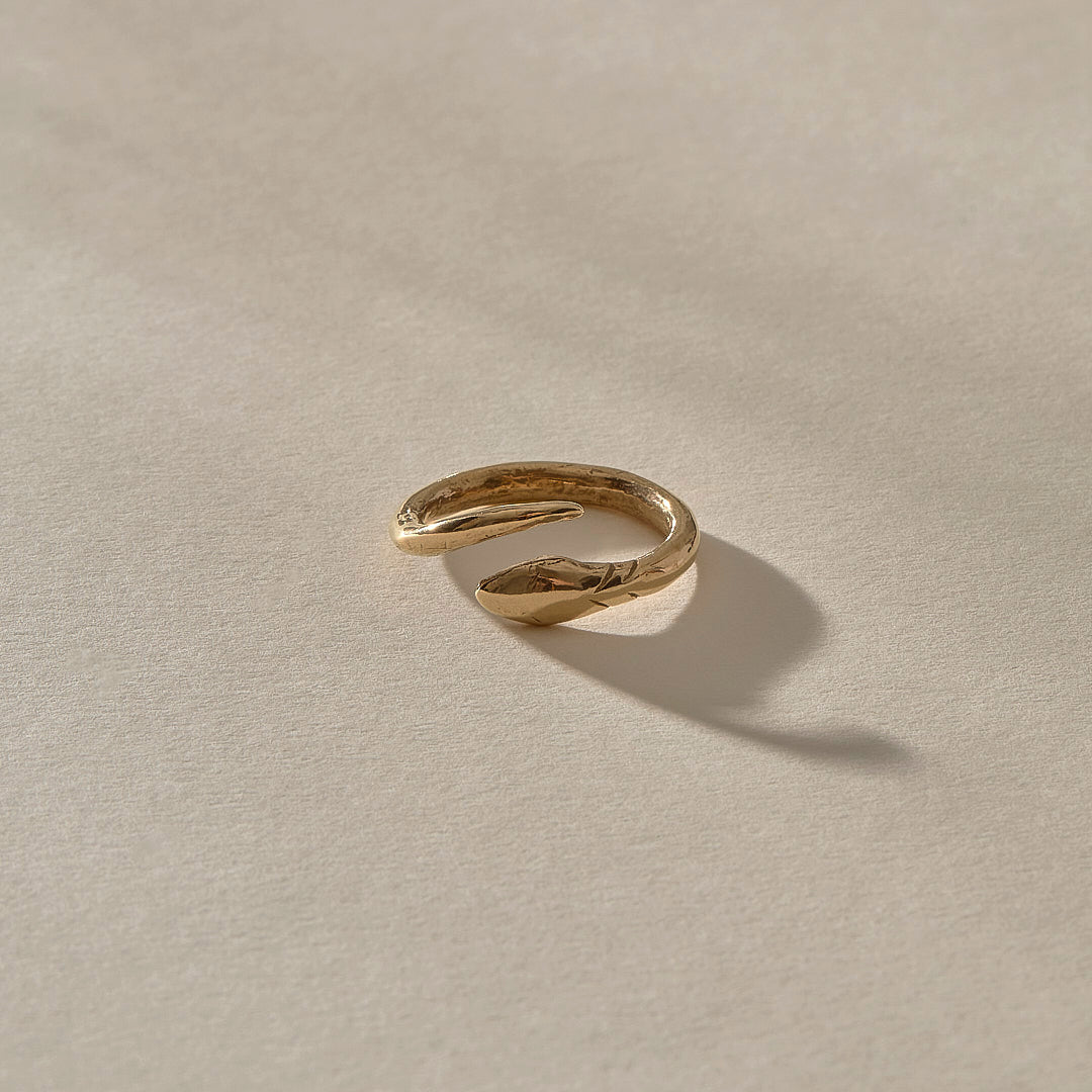 Serpent Ring | Bronze