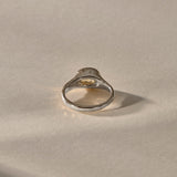 Solara Citrine Signet Ring | Silver