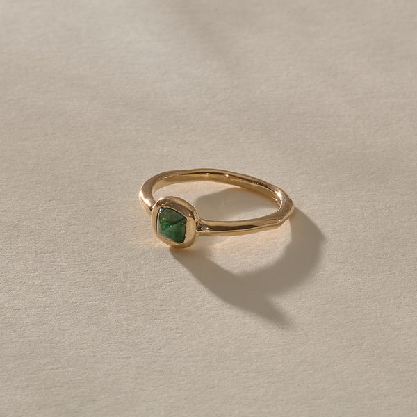 Cosmos Emerald Ring | Gold