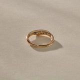 Eros Champagne Diamond Band | Gold