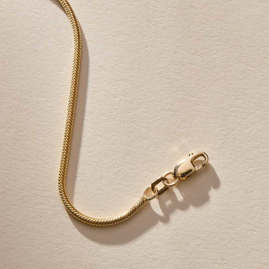Jera Snake Chain Necklace | Gold
