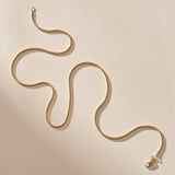 Jera Snake Chain Necklace | Gold