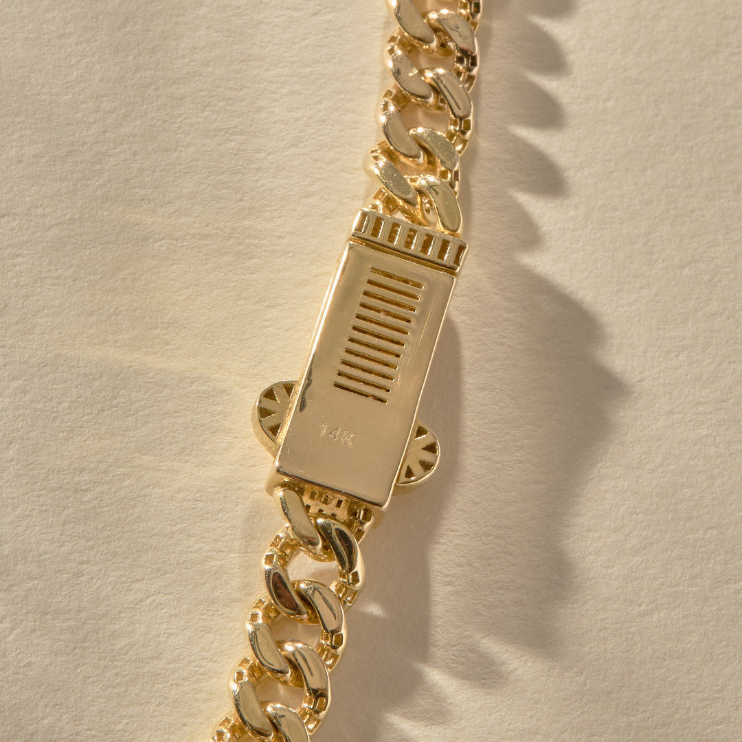 Oro Sagrado Cuban Chain Necklace | Gold