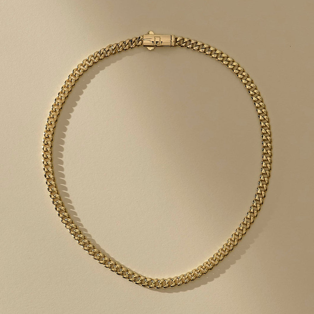 Oro Sagrado Cuban Chain Necklace | Gold