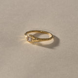 Ama Diamond Ring | Gold