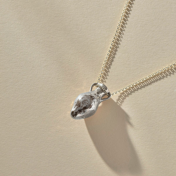 Amphora Necklace | Silver