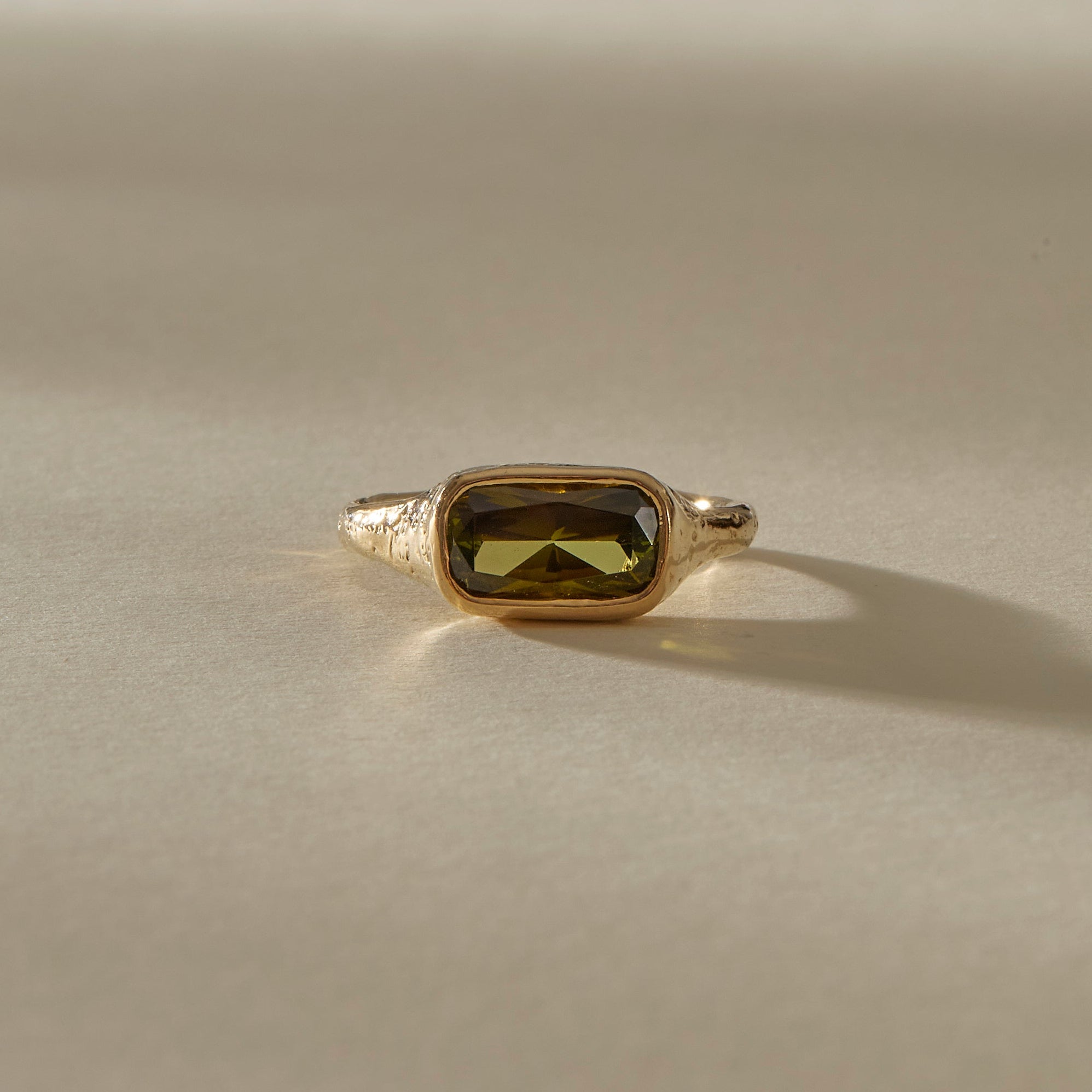 Green Tourmaline Signet II