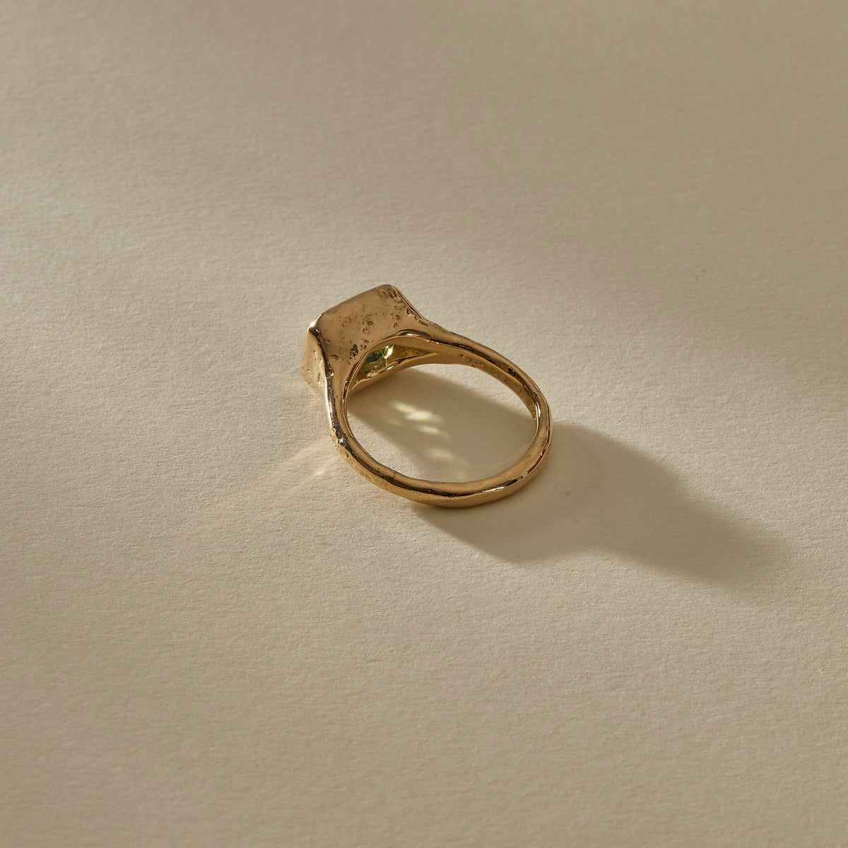 Green Tourmaline Signet III