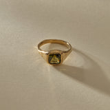 Green Tourmaline Signet I