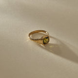 Green Tourmaline Signet I