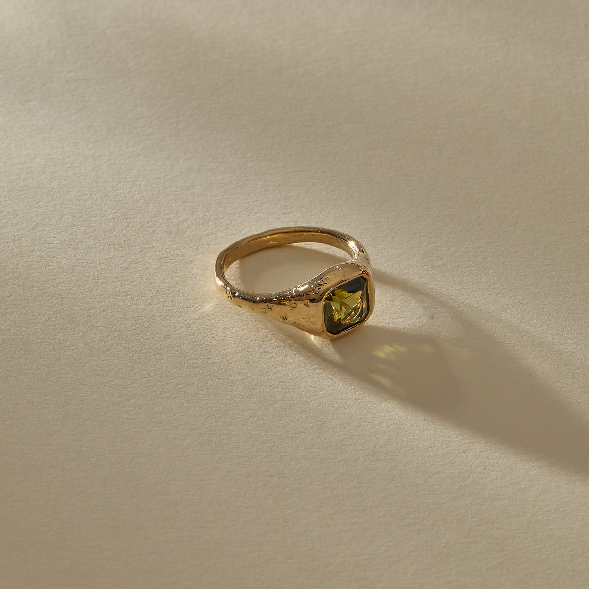 Green Tourmaline Signet I