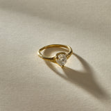 Amara Rough Polished Diamond Ring