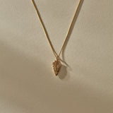 Arrowhead Necklace | Bronze