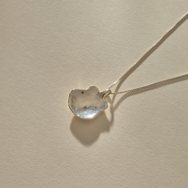 Elysian Shell Necklace | Silver