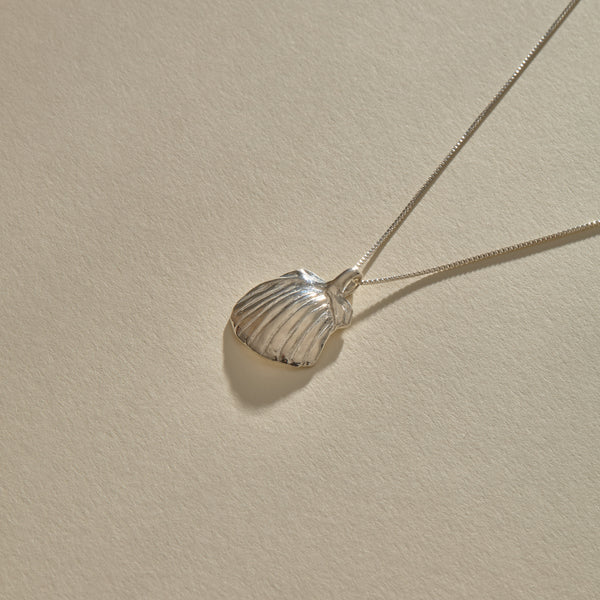 Elysian Shell Necklace | Silver