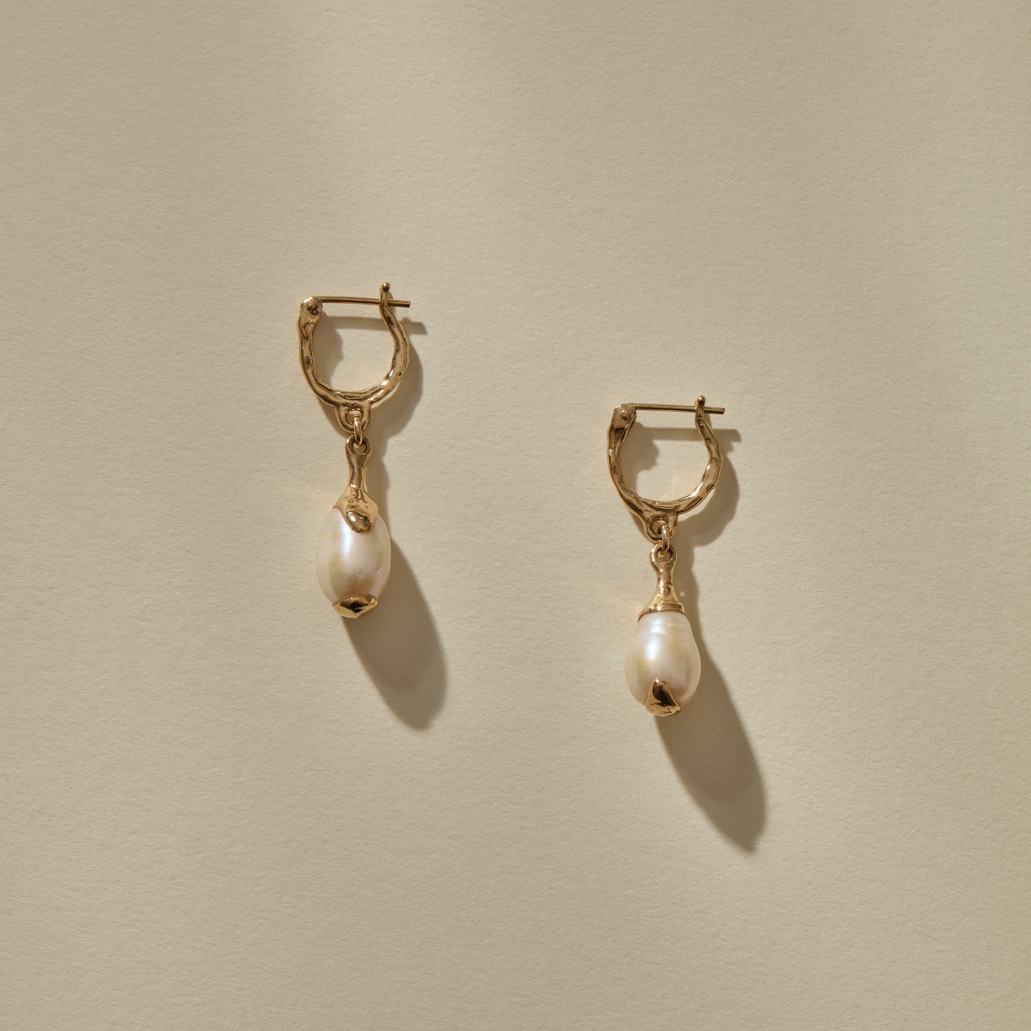 Luar Drop Earrings | Gold