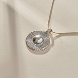 Heart of the Sun Necklace | Silver