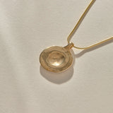 Heart of the Sun Necklace | Gold
