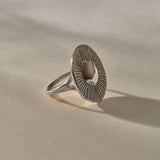 Heart of the Sun Ring | Silver