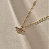The Gold Magdalene necklace by Catori Life 