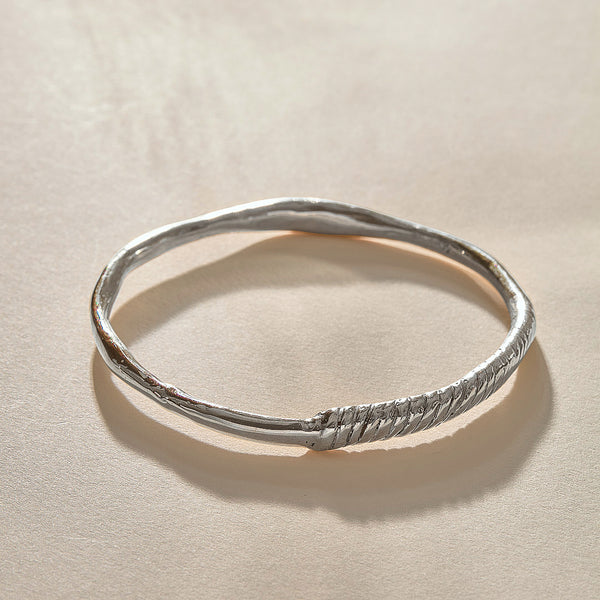 Magi Bangle | Silver
