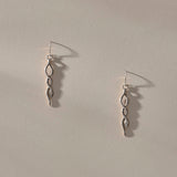 Serpent Earrings | Bronze