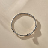Serpent Bangle | Silver