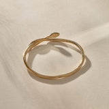 Serpent Bangle | Gold