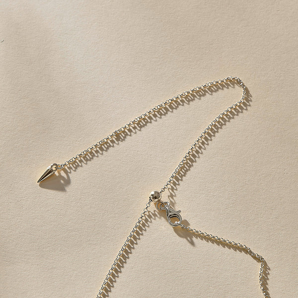 Temple Necklace | Silver